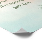 Creëer Uw eigen Motivatie prijsopgave voor Waterve Poster (Hoek)