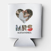 Creëer uw eigen Mr. en Mrs. Foto Matching koppels Blikjeskoeler (Voorkant)