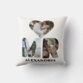 Creëer uw eigen Mr. en Mrs. Foto Matching koppels Kussen (Achterkant)