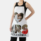 Creëer uw eigen Mr. en Mrs. Foto Matching koppels Schort (Insitu)