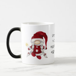 Creëer uw eigen Mrs Merry Christmas Gnome Magische Mok