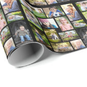 Creëer Uw eigen multi-fotocollage Cadeaupapier (Rol Hoek)