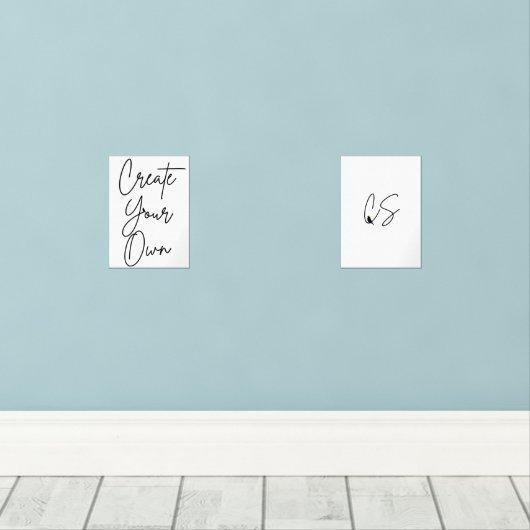 Creëer Uw eigen Muurkunst Sets (Houten vloer)