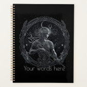 Creëer Uw eigen mystieke Astrologie Boogschutter Planner (Voorkant)
