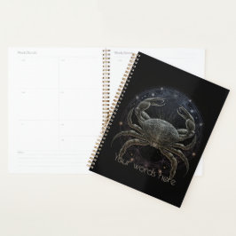 Creëer Uw eigen mystieke Astrologie Kanker Zodiac Planner