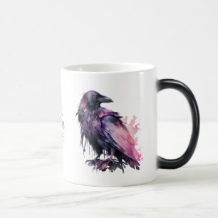 Creëer Uw eigen mystieke Black Raven Magische Mok