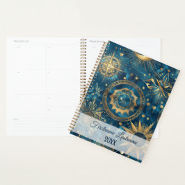 Creëer Uw eigen Mystieke Blauw & Goud Celestial Planner