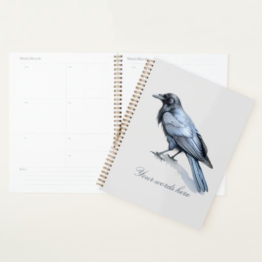 Creëer Uw eigen mystieke Blue Raven Planner (Display)