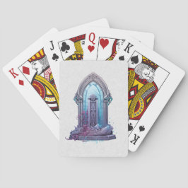 Creëer Uw eigen mystieke deur Pokerkaarten