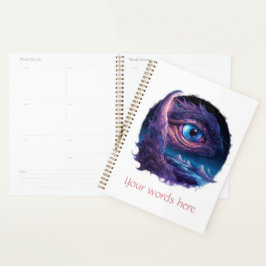 Creëer Uw eigen mystieke Drakenoog Planner