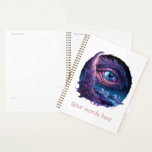 Creëer Uw eigen mystieke Drakenoog Planner (Display)