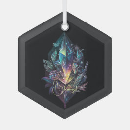 Creëer Uw eigen mystieke kristallen Glas Ornament