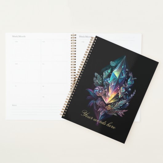 Creëer Uw eigen mystieke kristallen Planner (Display)