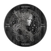 Creëer Uw eigen mystieke Maagd Glas Altaar Board Snijplank (Voorkant)