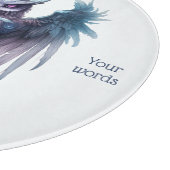 Creëer Uw eigen mystieke Paarse Uil Snijplank (Hoek)