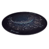 Creëer Uw eigen mystieke Silver Moon Altar Board Snijplank (Hoek)