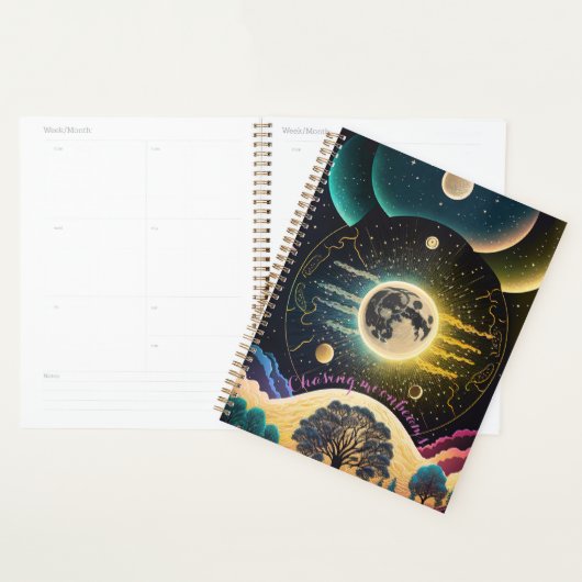 Creëer Uw eigen mystieke Sonic Moon Waves Planner (Display)