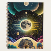 Creëer Uw eigen mystieke Sonic Moon Waves Planner (Voorkant)