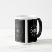 Creëer Uw eigen mystieke zilveren drievoudige Moon Magische Mok (Voorkant rechts)