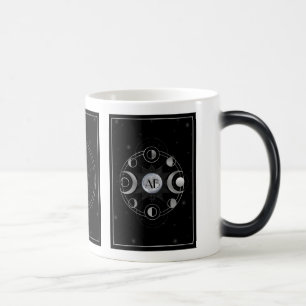 Creëer Uw eigen mystieke zilveren drievoudige Moon Magische Mok