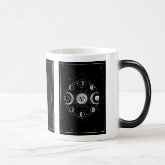 Creëer Uw eigen mystieke zilveren drievoudige Moon Magische Mok (Rechts)