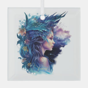 Creëer Uw eigen mythische amfiet nimf Glas Ornament