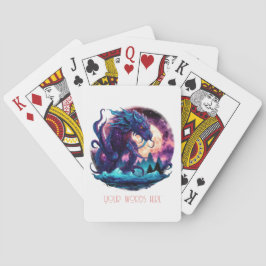 Creëer Uw eigen Mythische Kraken Waterdraak Pokerkaarten