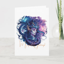 Creëer Uw eigen mythische Medusa Gorgon Kaart