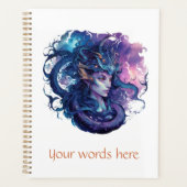 Creëer Uw eigen mythische Medusa Gorgon Planner (Voorkant)