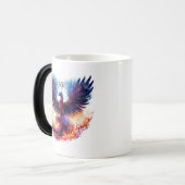 Creëer Uw eigen Mythische Phoenix Firebird Magische Mok (Voorkant links)