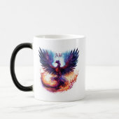 Creëer Uw eigen Mythische Phoenix Firebird Magische Mok (Links)