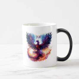 Creëer Uw eigen Mythische Phoenix Firebird Magische Mok