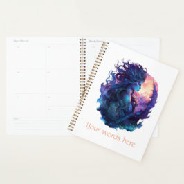 Creëer Uw eigen mythische sirene zeemeermin Planner
