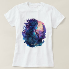 Creëer Uw eigen mythische sirene zeemeermin T-shirt