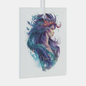 Creëer Uw eigen mythische zeemeermin Glas Ornament (Voorkant Rechts)