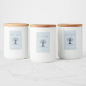 Creëer Uw eigen Mytsical Blue Tree Apothecary Voedselcontainer Etiket (Flessen)