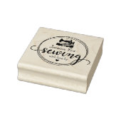 Creëer uw eigen naaien rubberstempel (Stempel)