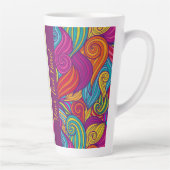 Creëer uw eigen naam en foto van het wervelflesje latte mok (Rechts)