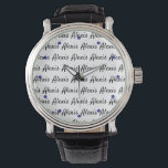 Creëer Uw eigen naam Horloge<br><div class="desc">Creëer Uw eigen naam bekijken. Kies de stijl in het optiemenu.</div>