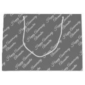 Creëer Uw eigen naam Jubileum Meisje Grote Gift Groot Cadeauzakje (Voorkant)