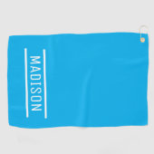 Creëer Uw eigen naam op maat Golfhanddoek (Horizontaal)