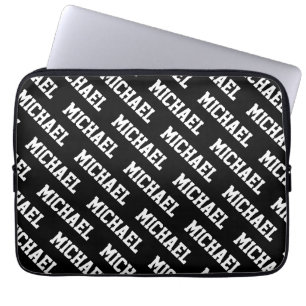 Creëer Uw eigen naam op maat Laptop Sleeve