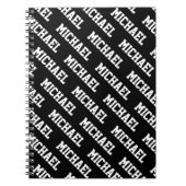 Creëer Uw eigen naam op maat  Notitieboek (Voorkant)