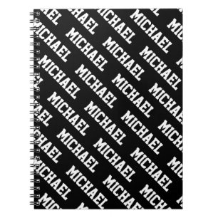 Creëer Uw eigen naam op maat  Notitieboek