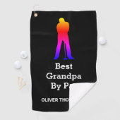 Creëer Uw eigen naam opa Golf Towel Golfhanddoek (Insitu)