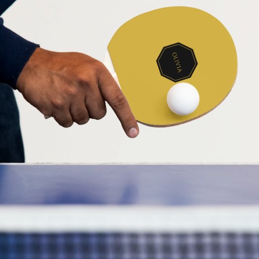 Creëer uw eigen naam Ping Pong Paddle Tafeltennisbatje (Insitu)