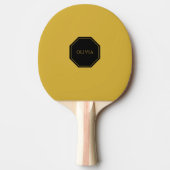 Creëer uw eigen naam Ping Pong Paddle Tafeltennisbatje (Voorkant)