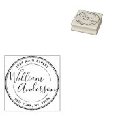 Creëer Uw eigen naam van het Manuscript van het Ad Rubberstempel (Gestempeld)