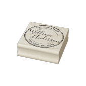 Creëer Uw eigen naam van het Manuscript van het Ad Rubberstempel (Stempel)