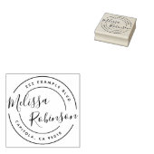 Creëer Uw eigen naam van het Manuscript van het Ad Rubberstempel (Gestempeld)